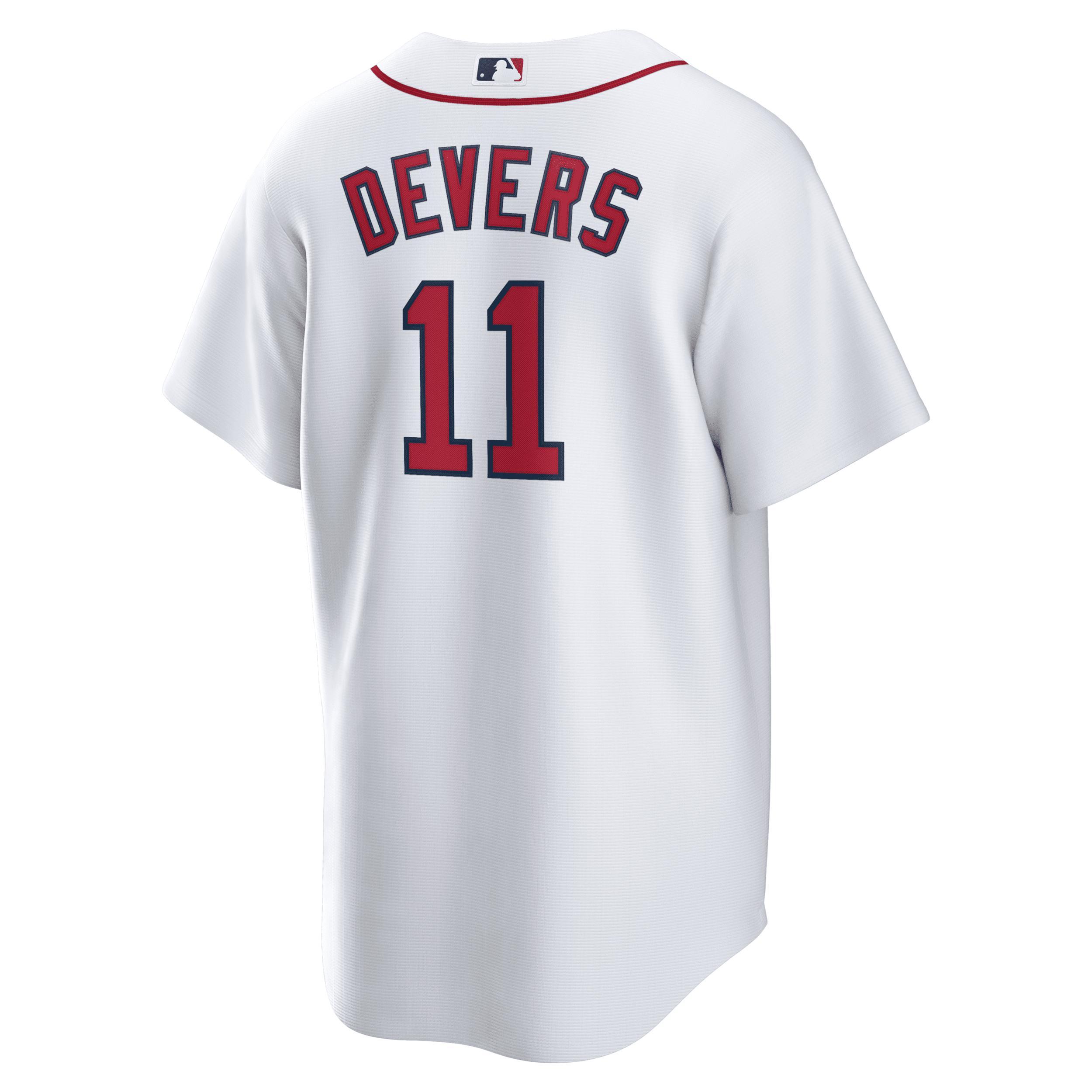 Mens Nike Rafael Devers Boston Red Sox 2021 Patriots Day Official Replica Player Jersey Product Image