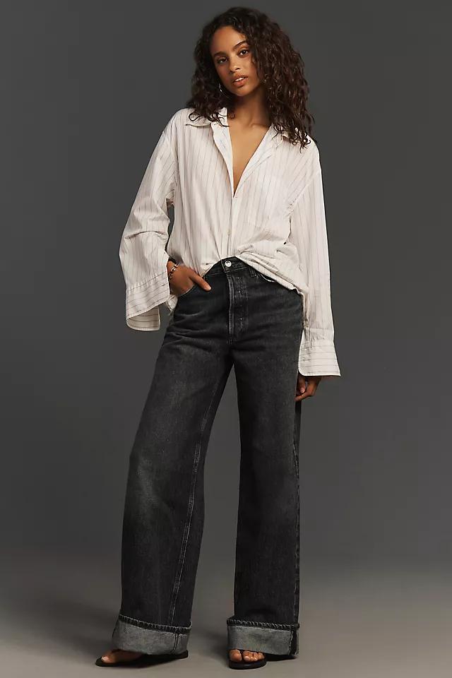 AGOLDE Dame High-Rise Wide-Leg Jeans Product Image