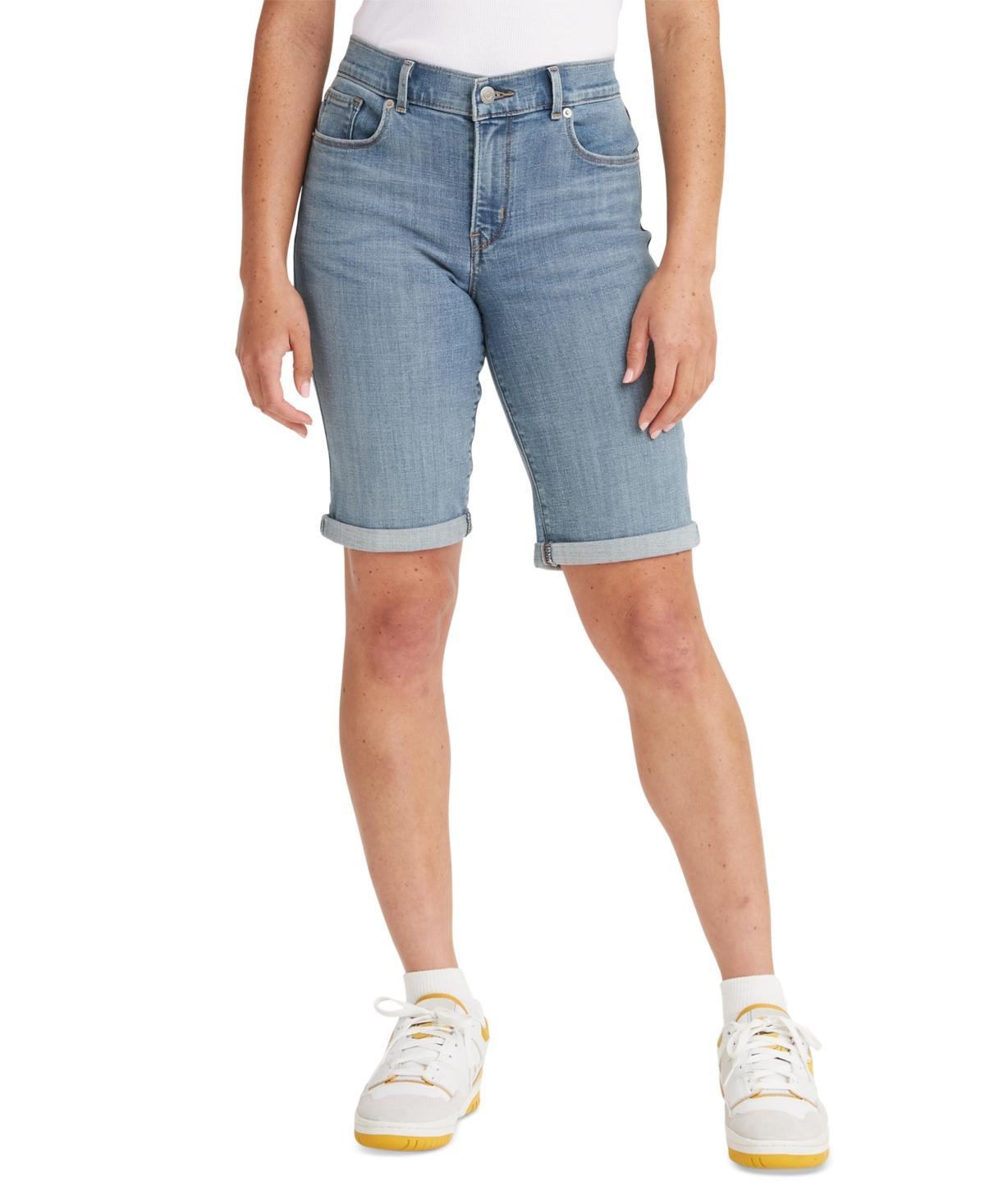 Women's Levi's® Bermuda Jean Shorts, Size: 24(US 00)Medium, Royal Rinse Product Image