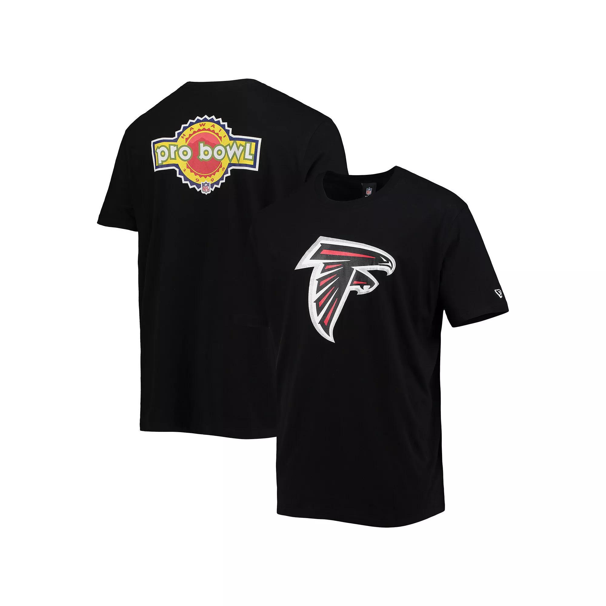 Men's New Era Black Atlanta Falcons 1994 Pro Bowl T-Shirt, Size: 2XL Product Image
