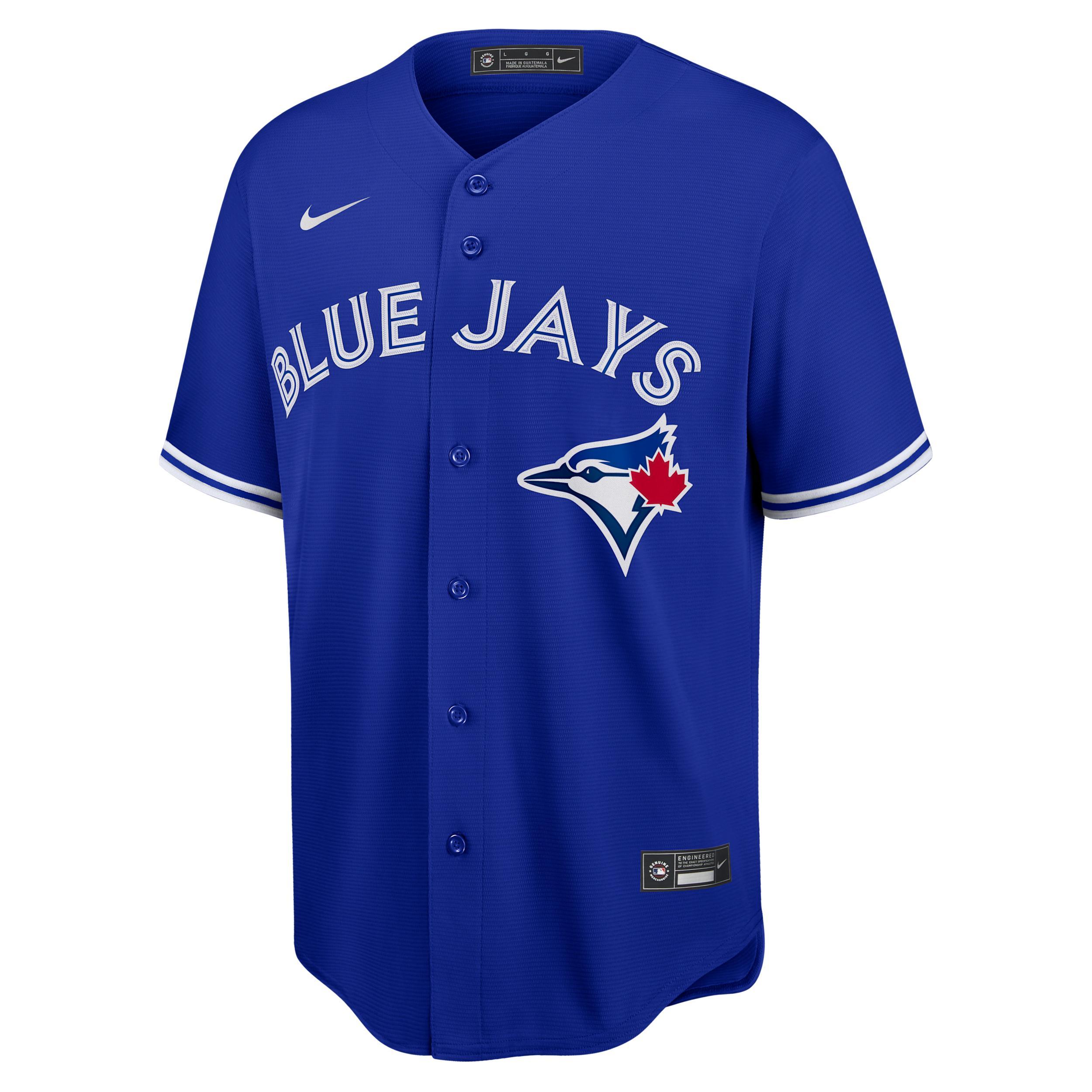Mens Nike Bo Bichette Royal Toronto Blue Jays Alternate Replica Player Name Jersey Product Image