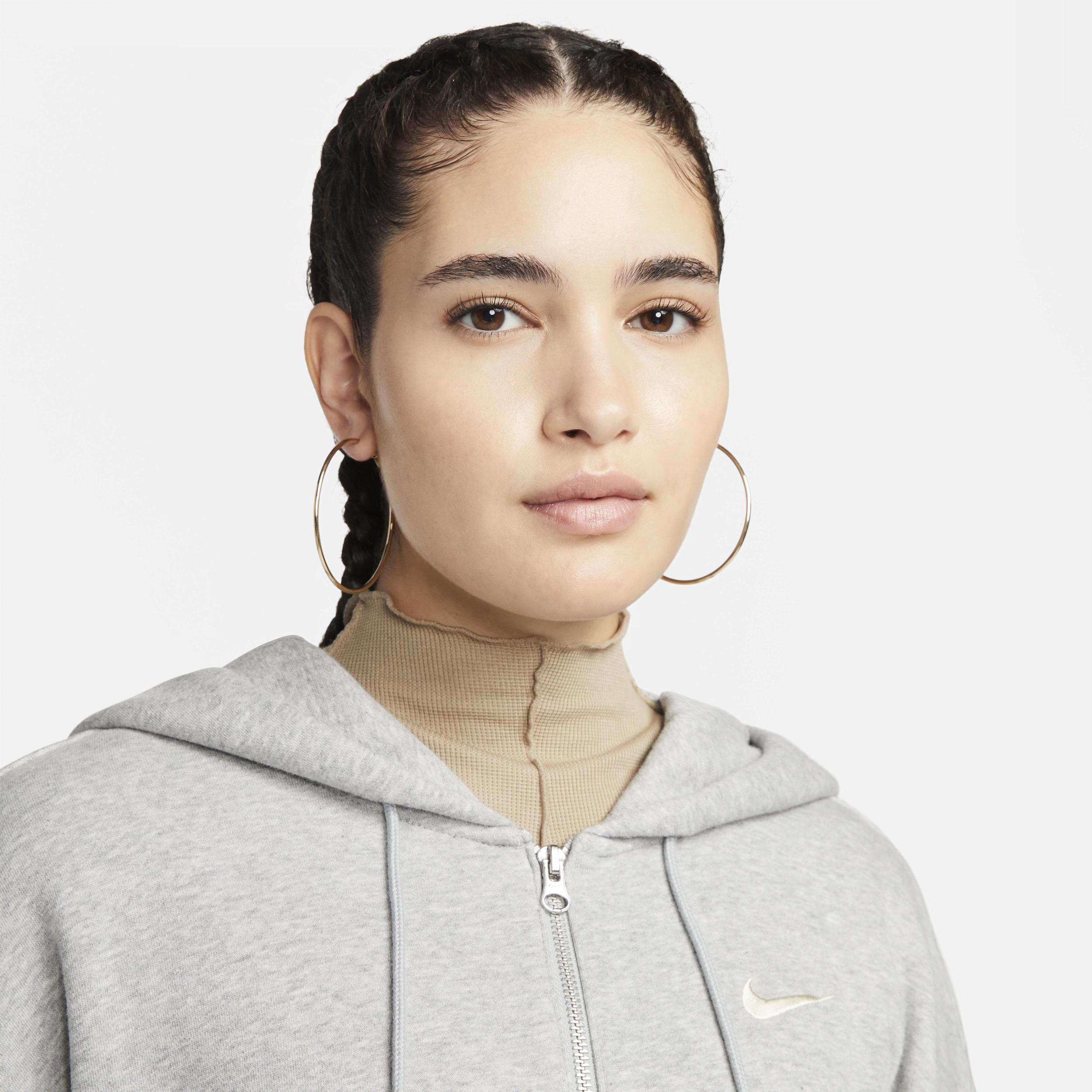 Nike Womens Sportswear Phoenix Fleece Oversized Full-Zip Hoodie Product Image