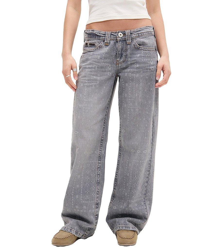 BDG Urban Outfitters Kayla Bandana Low Rise 5-Pocket Jeans Product Image