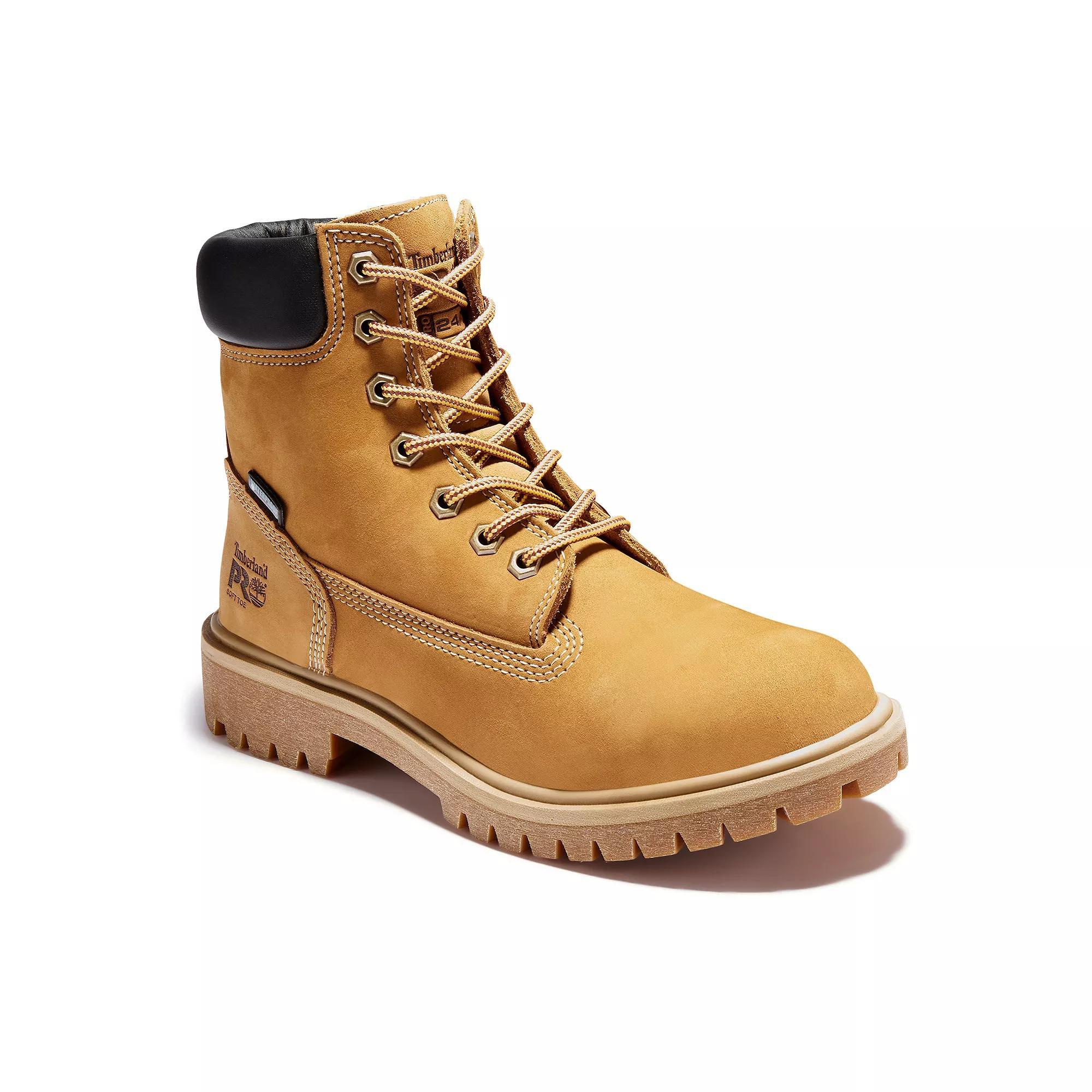 Timberland PRO Direct Attach Women's Waterproof Work Boots, Size: 8.5 Wide, Wheat Product Image