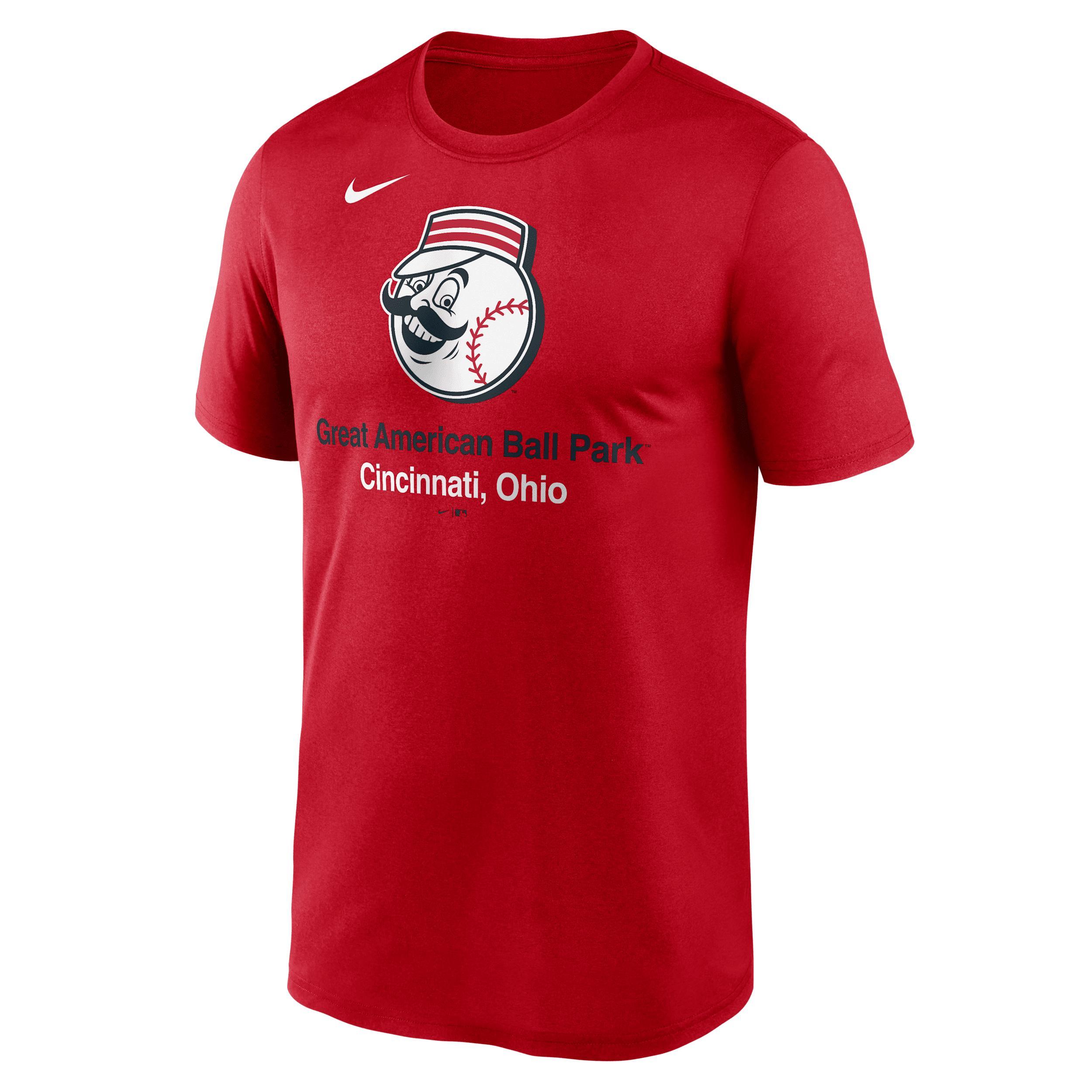 Cincinnati Reds Stadium Legend Nike Men's Dri-FIT MLB T-Shirt Product Image