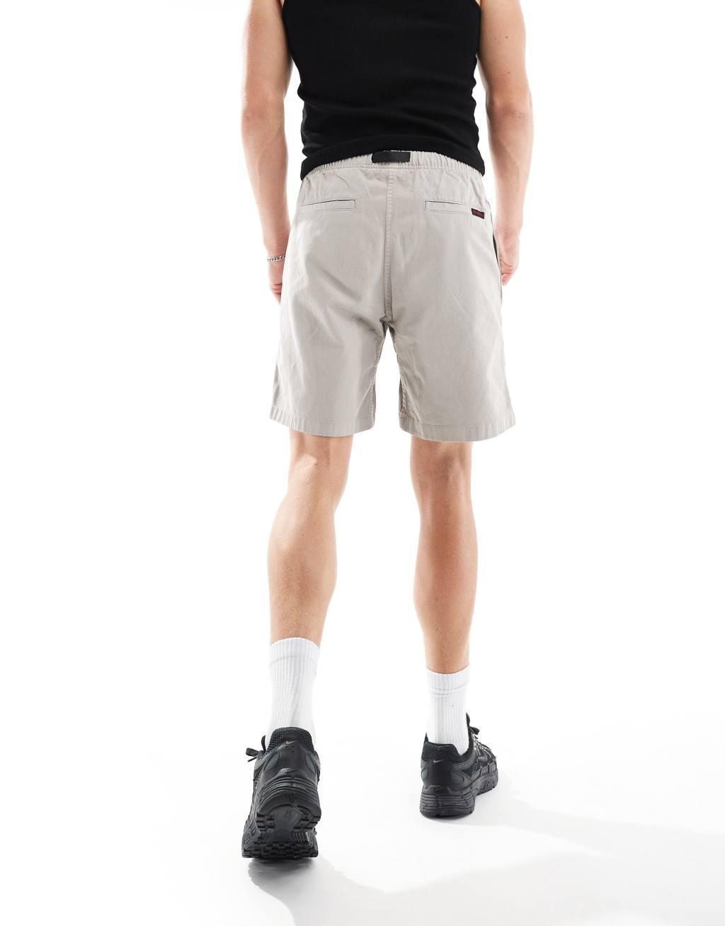 Gramicci cotton twill G Shorts in stone Product Image