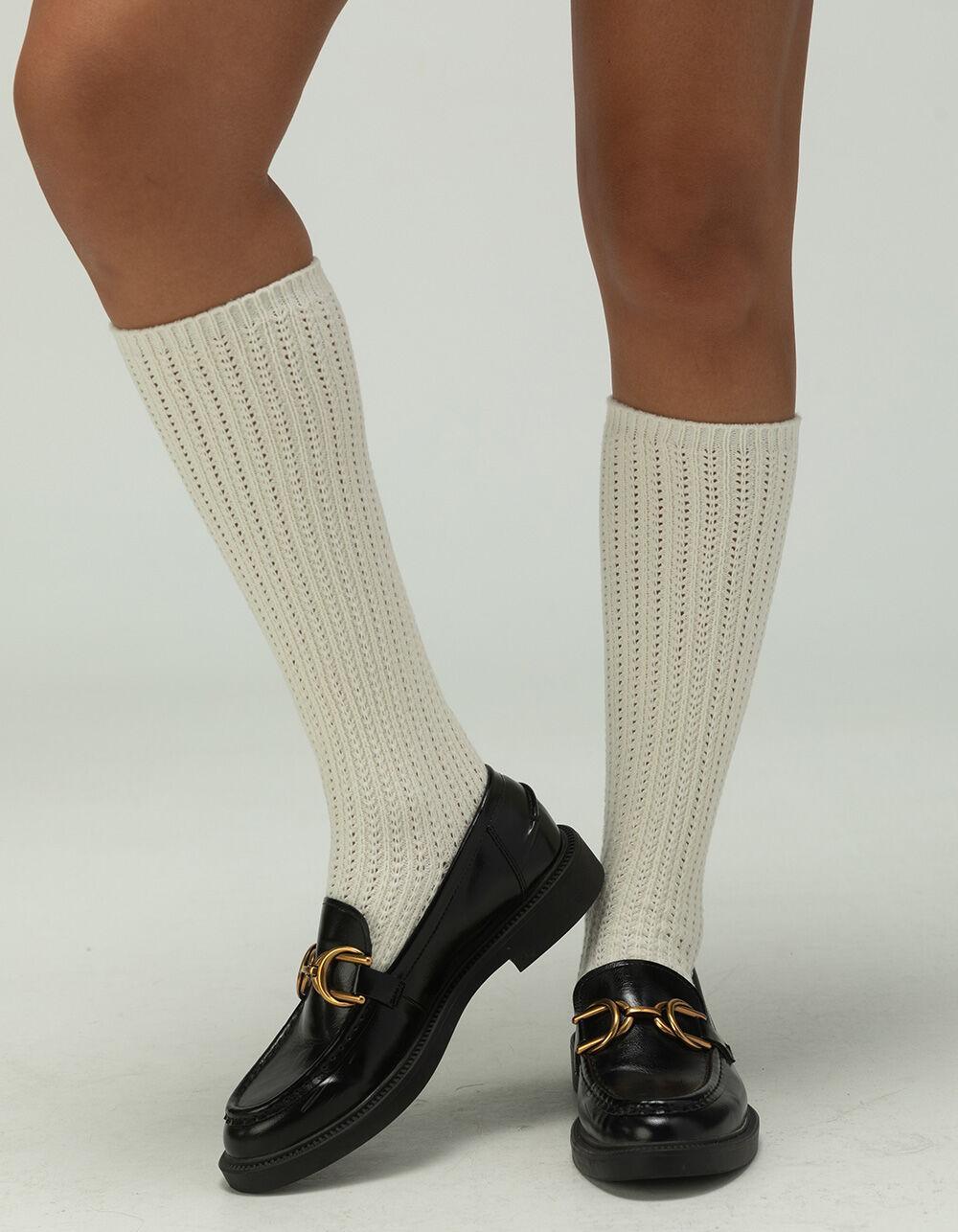 FULL TILT Ribbed Knee High Womens Socks Product Image