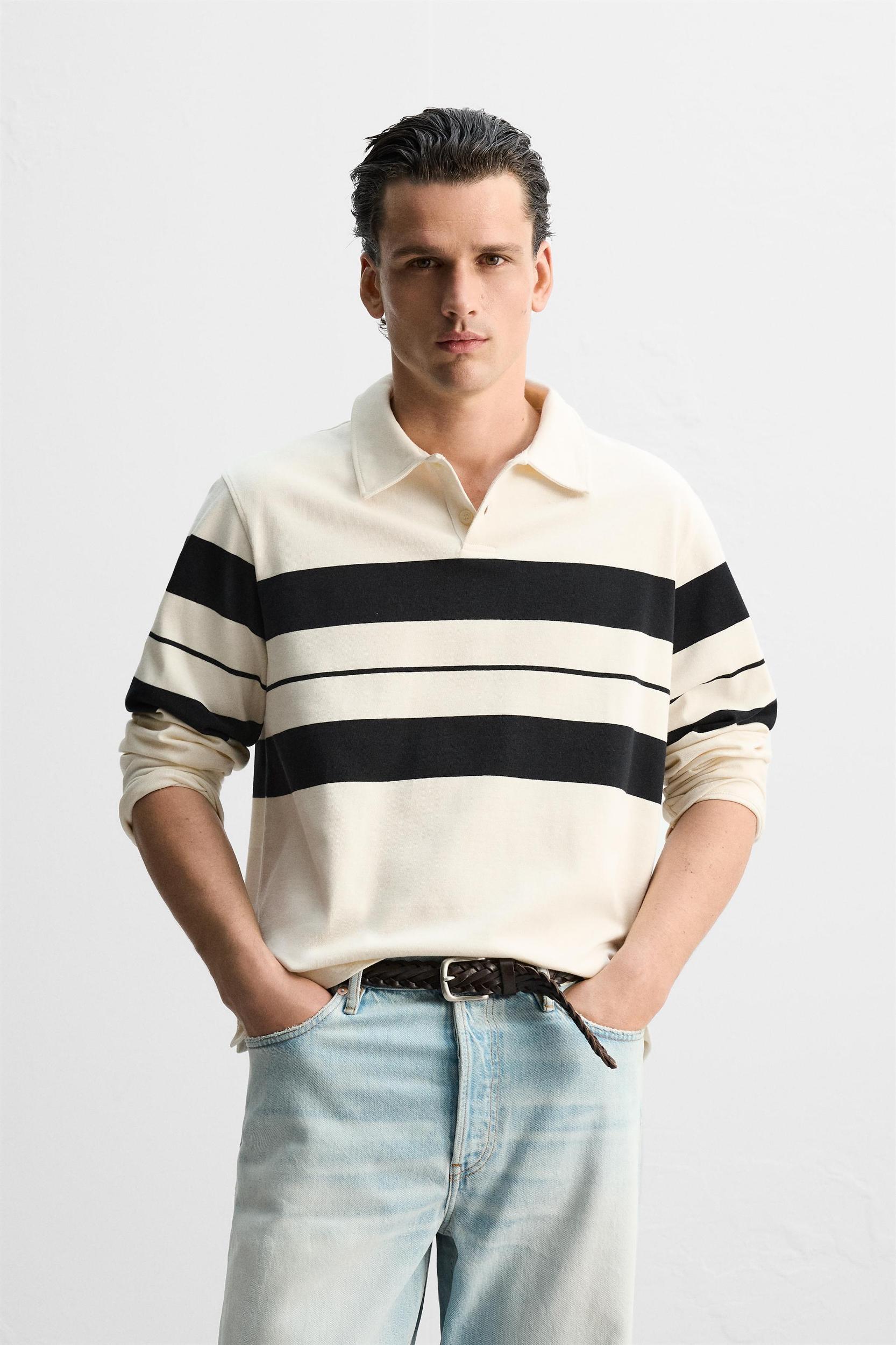 LIMITED EDITION STRIPED POLO SHIRT Product Image