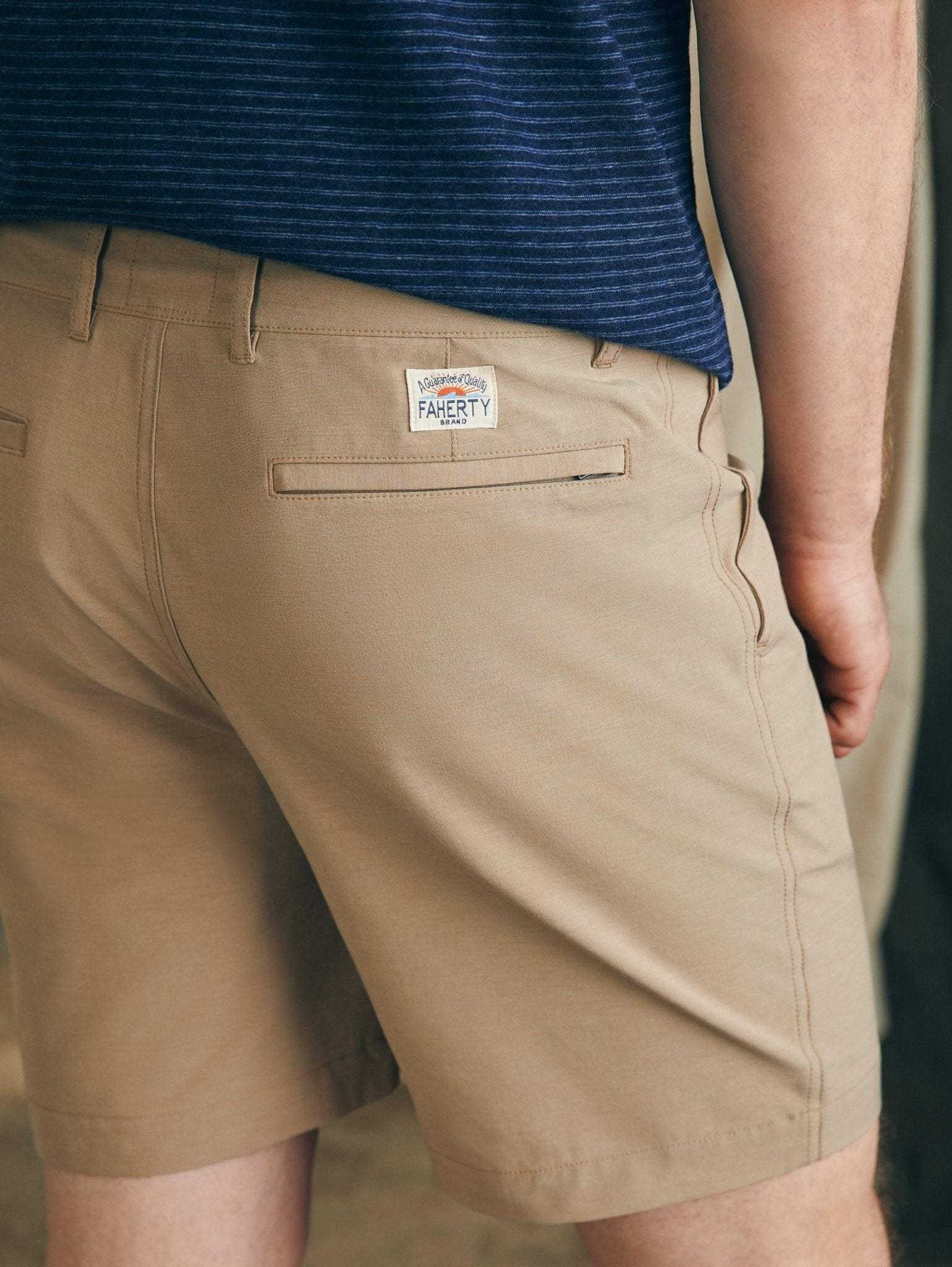 Belt Loop All Day Shorts (7") - Khaki Male Product Image