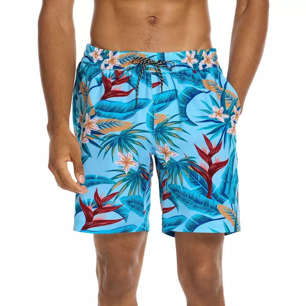 Men's Hurley 7.5" Printed Swim Trunks, Size: XXL, Blue Dream Product Image
