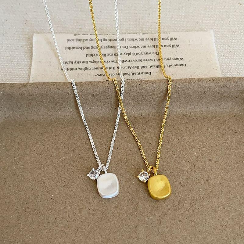 Rhinestone Pendant Necklace Product Image