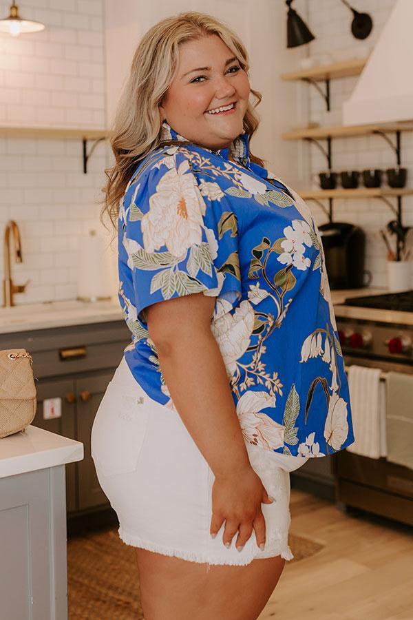 Garden Daydream Floral Top Curves Product Image