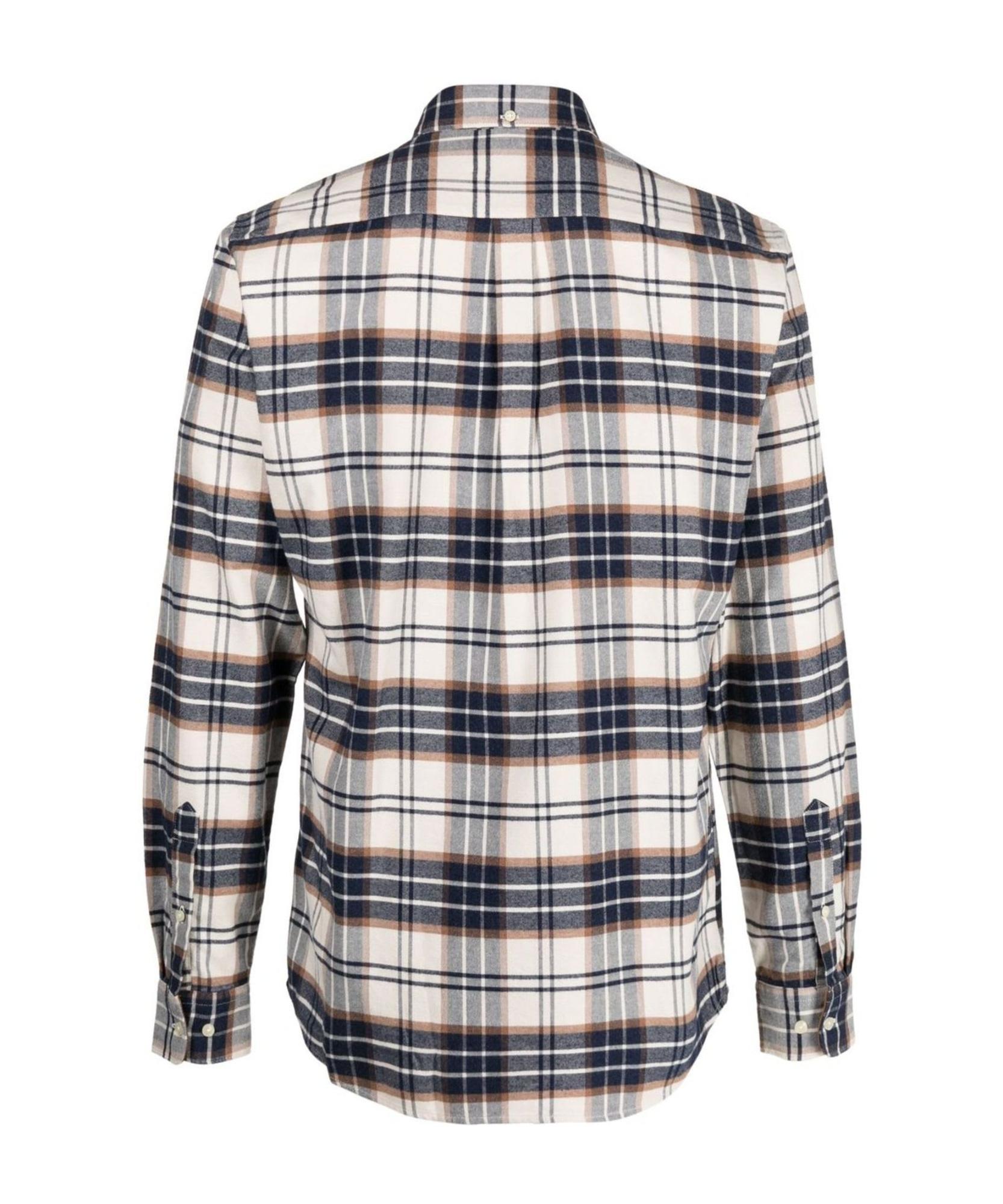 BARBOUR Checkered Shirt In Gray Product Image