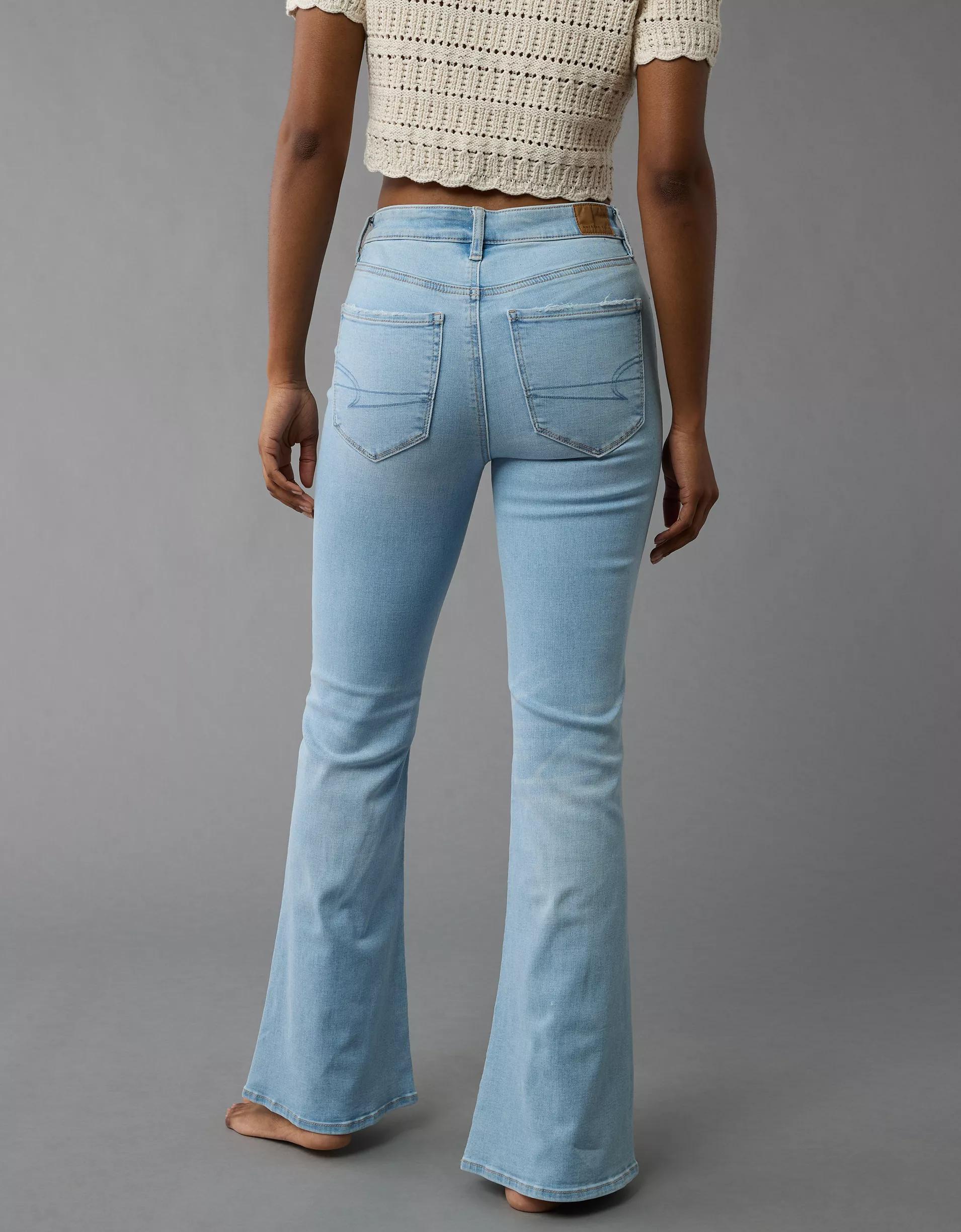 AE Next Level Super High-Waisted Flare Jean Product Image