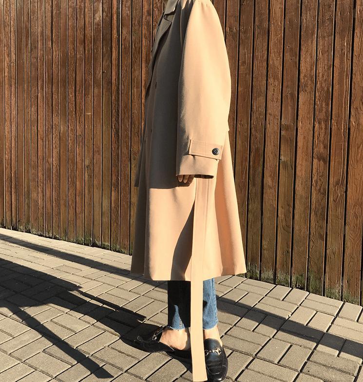 RT No. 2791 BELT TRENCH COAT Product Image