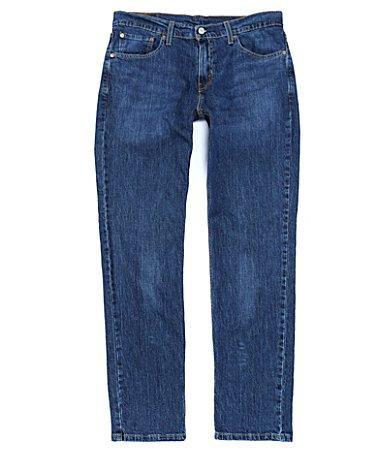Levi's® Men's 541™ Fit Taper Jeans - Black Denim 42x32: Heavyweight, Mid Rise, Stretch Denim Product Image