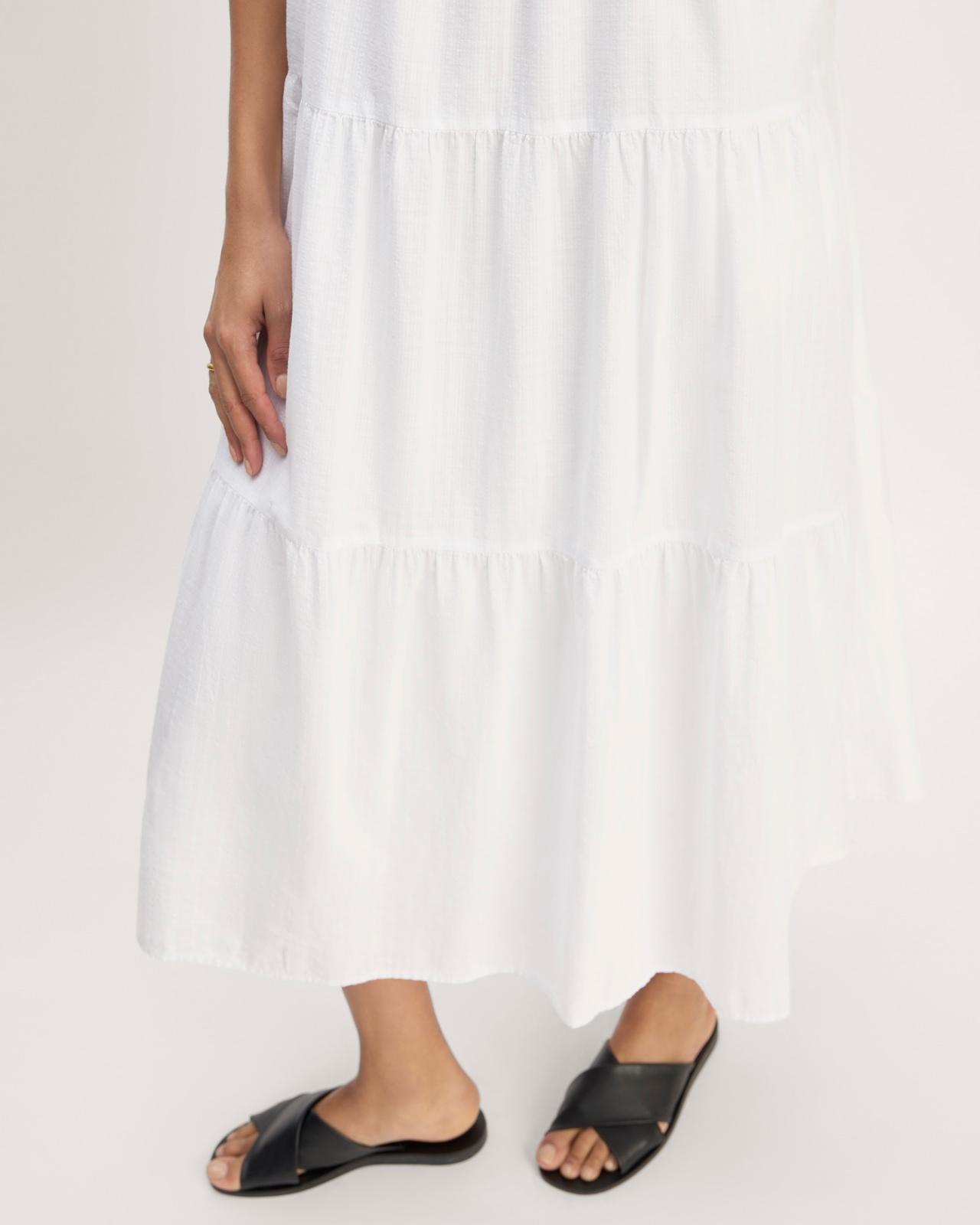 The Gauze Tiered Dress Product Image