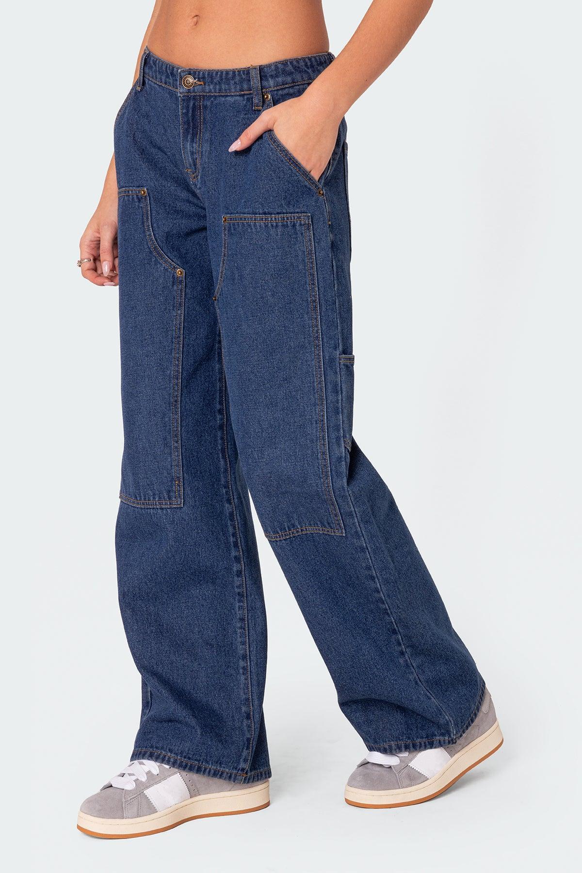 Ayla Low Rise Carpenter Jeans Product Image