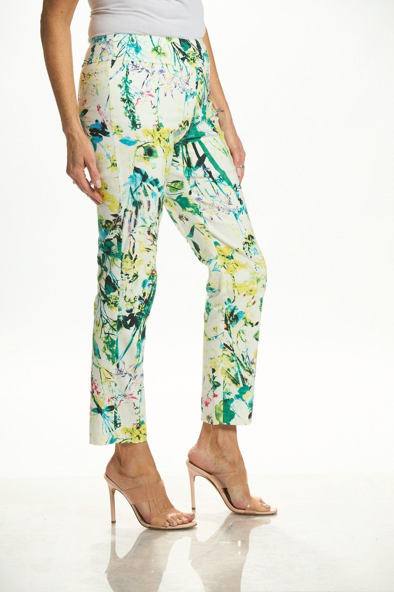 Krazy Larry Garden Leaves Capris Product Image