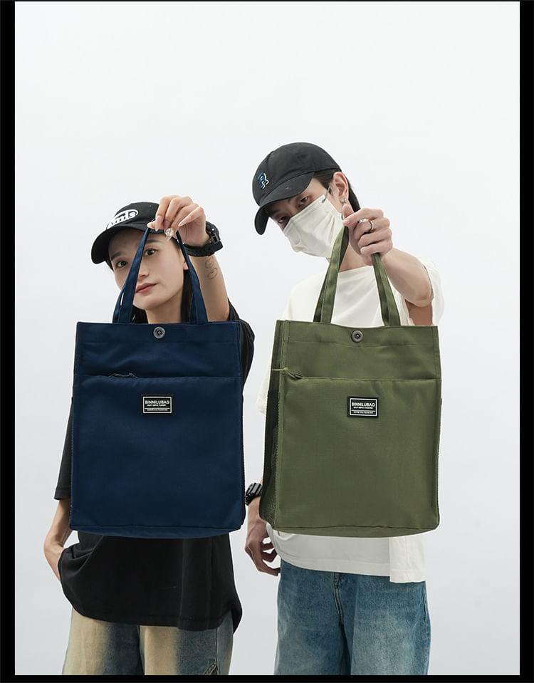 Plain Nylon Tote Bag Product Image