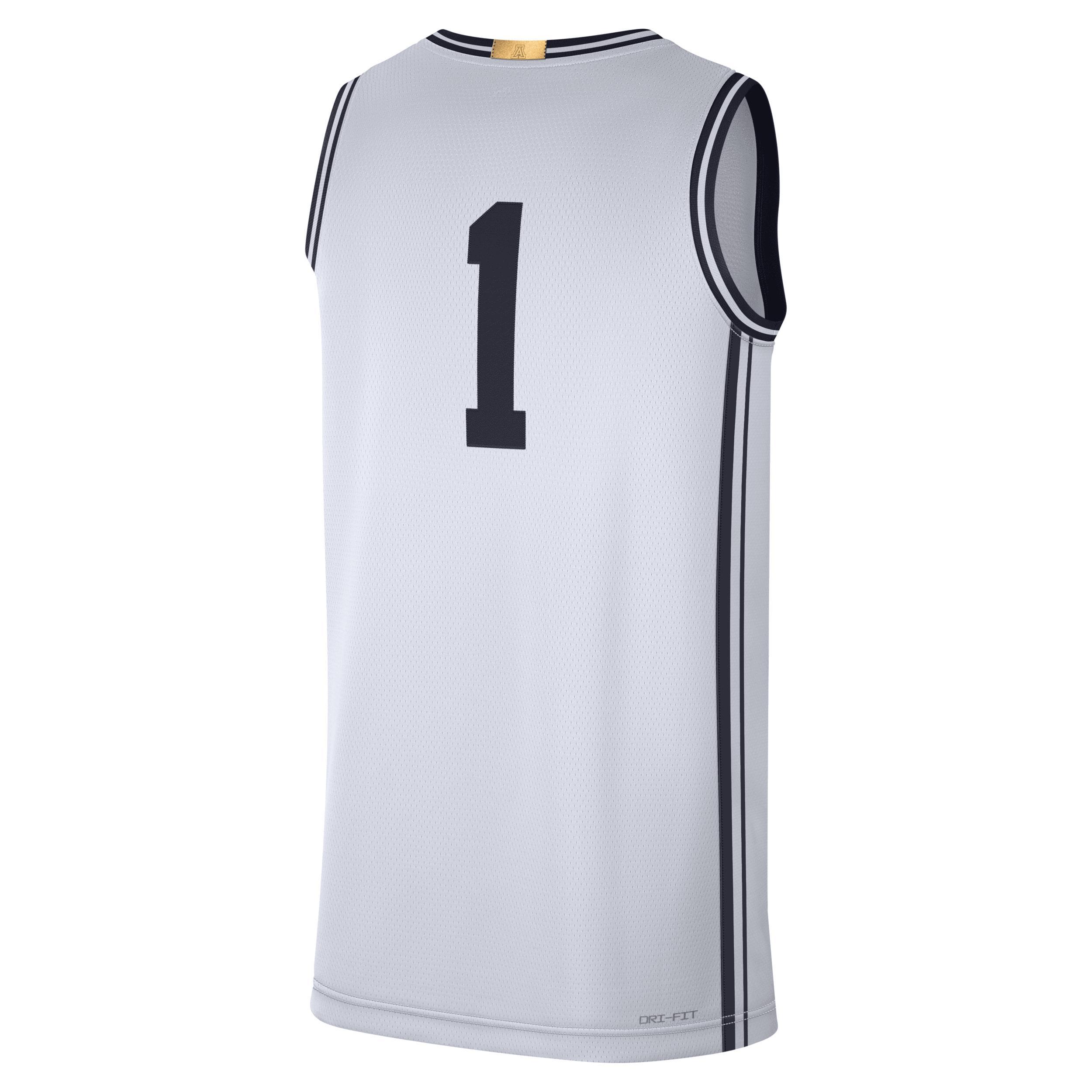 Men's Nike #1 White Duke Blue Devils Limited Authentic Jersey, Size: Medium Product Image