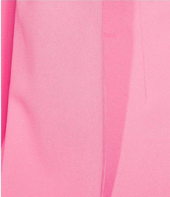 Dear Moon Corset Bodice Bow Back Ruffle Hem Dress Product Image