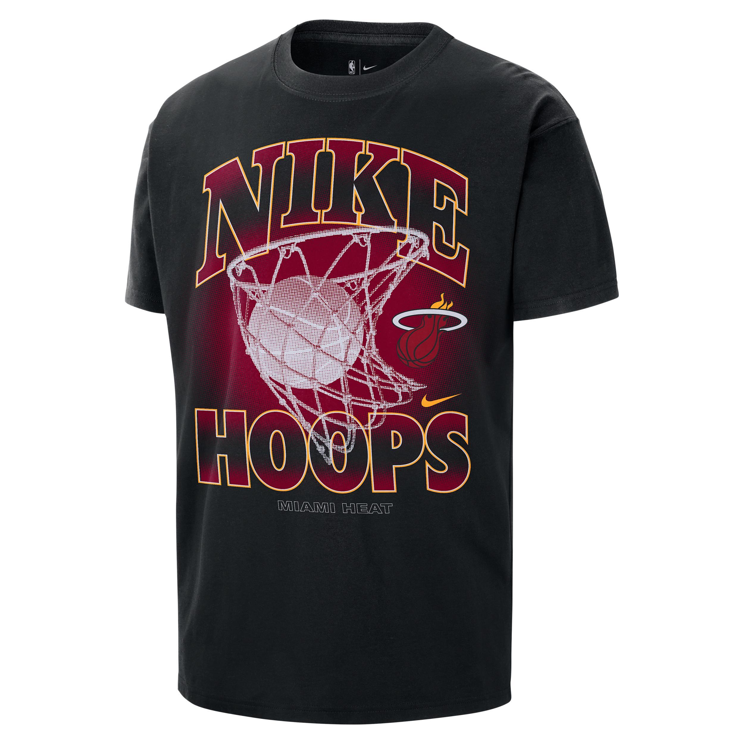 Miami Heat Courtside Nike Men's NBA Max90 T-Shirt Product Image