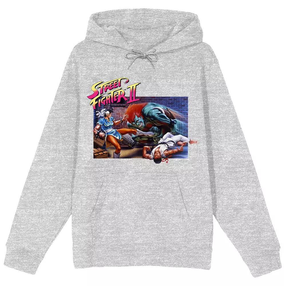 Men's Street Fighter II Classic Hoodie, Size: Small, Black Product Image