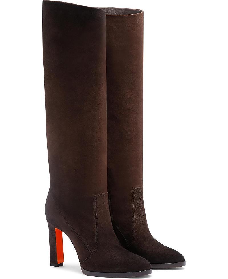 Santoni Womens Andy Suede Boot Product Image