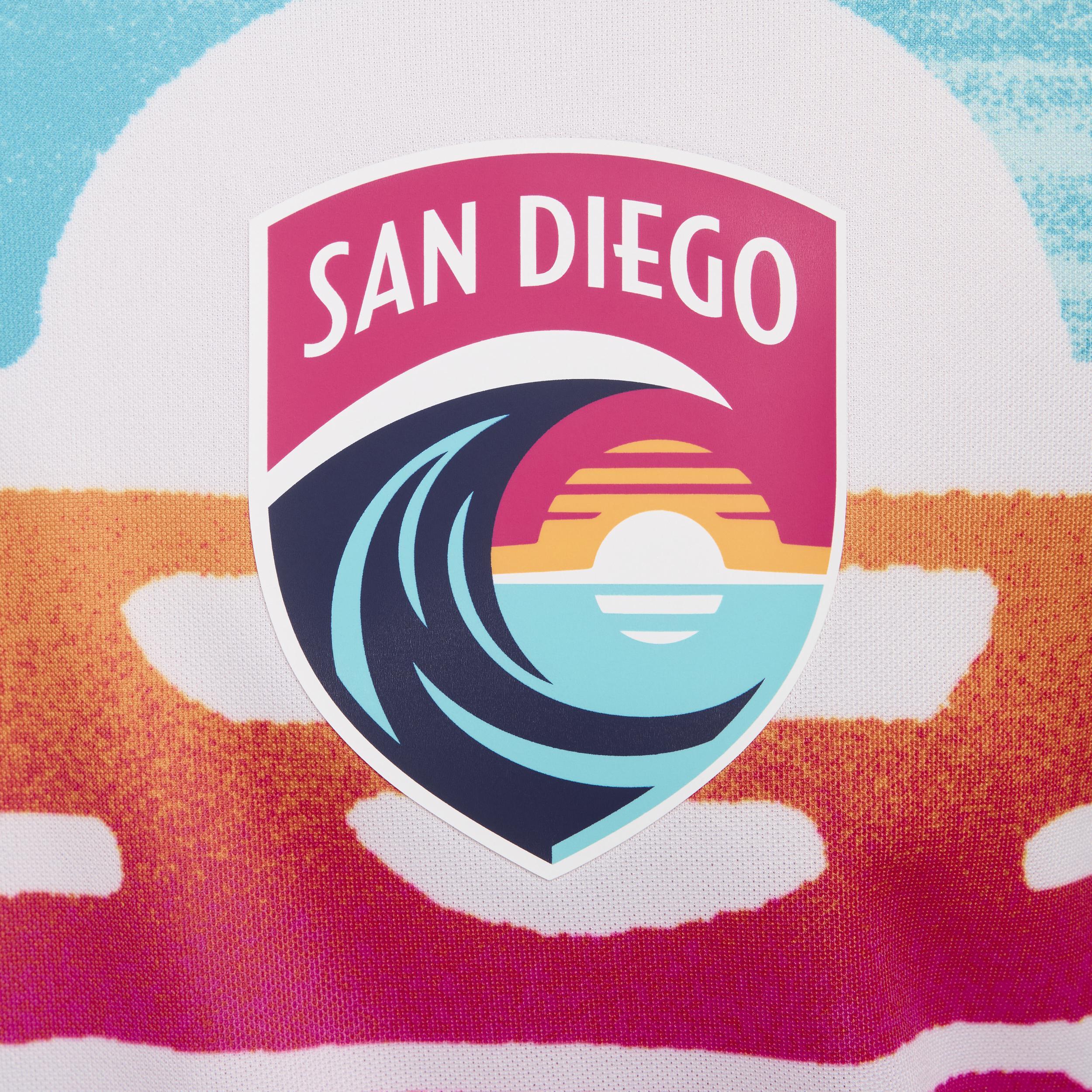 San Diego Wave FC 2024 Stadium Primary Nike Men's Dri-FIT NWSL Replica Jersey Product Image