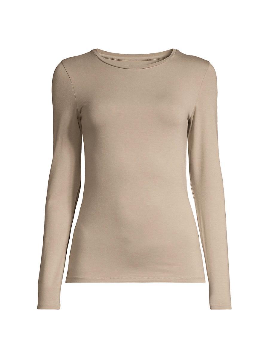 Majestic Filatures Crewneck Long Sleeve Tee Product Image
