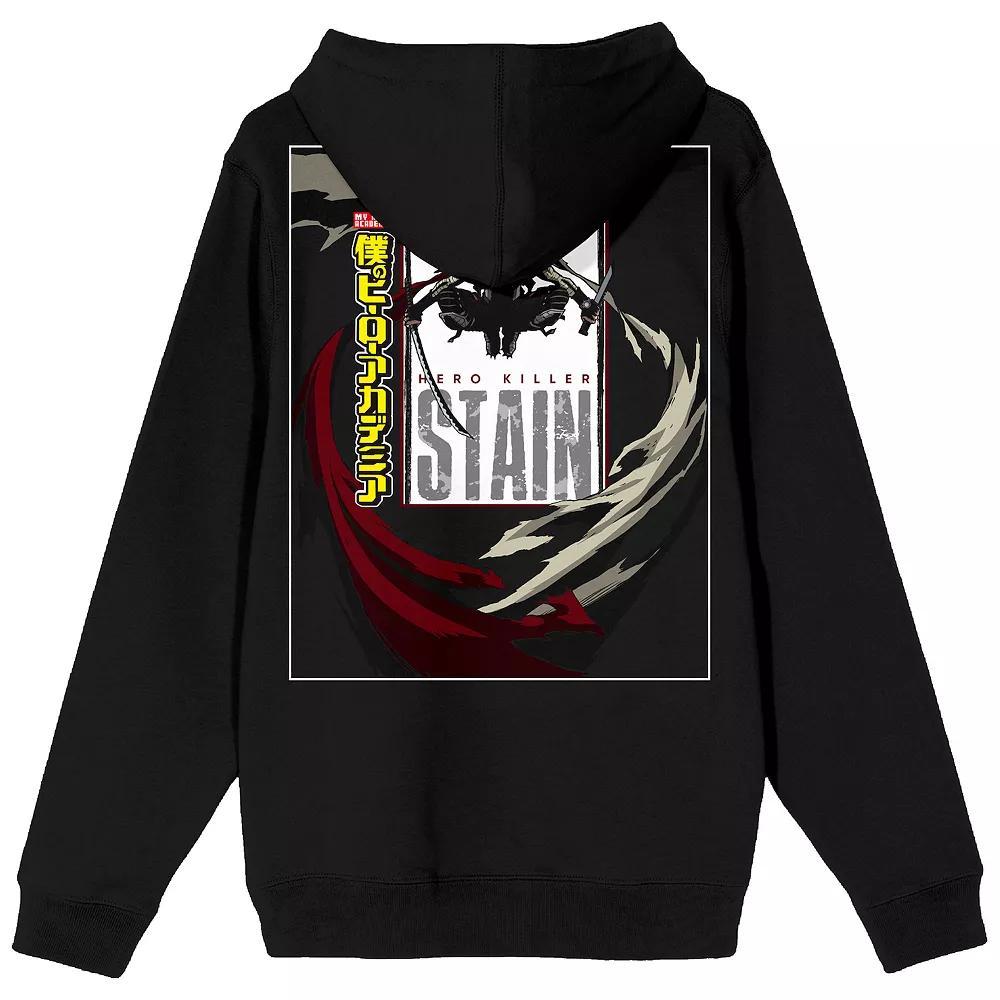 Men's My Hero Academia Stain Hoodie, Size: XL, Black Product Image