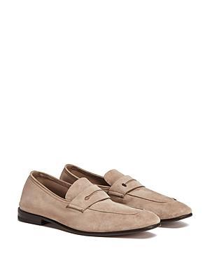 Mens Aurelio Nubuck Twisted Bit Loafers Product Image