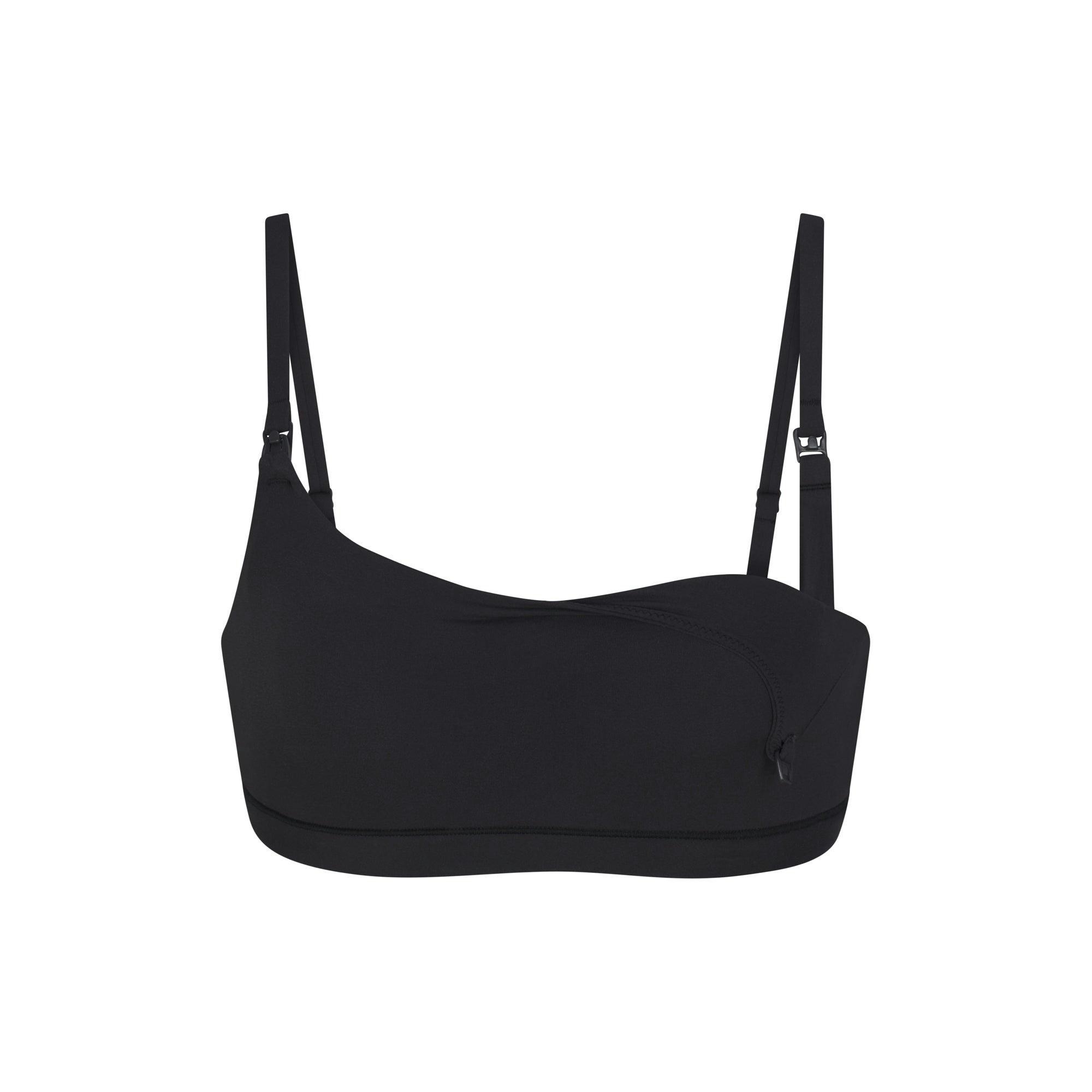 FITS EVERYBODY MATERNITY NURSING SCOOP BRALETTE | ONYX Product Image