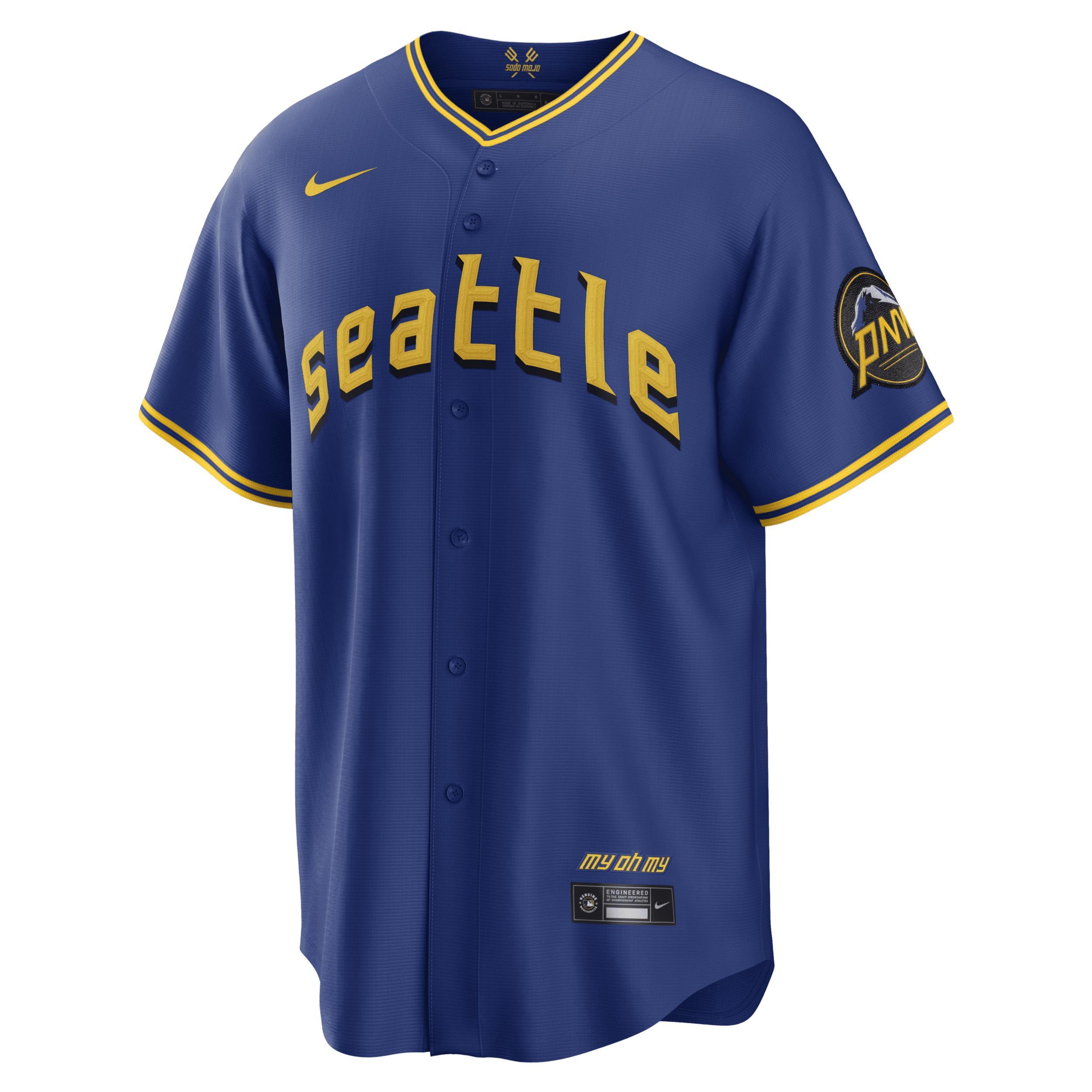 Nike Men's MLB Seattle Mariners City Connect Replica Baseball Jersey Product Image