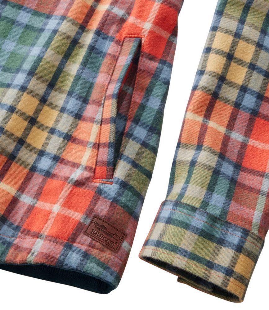 
                            Women's Scotch Plaid Flannel Shirt, Relaxed Zip Hoodie
                         Product Image