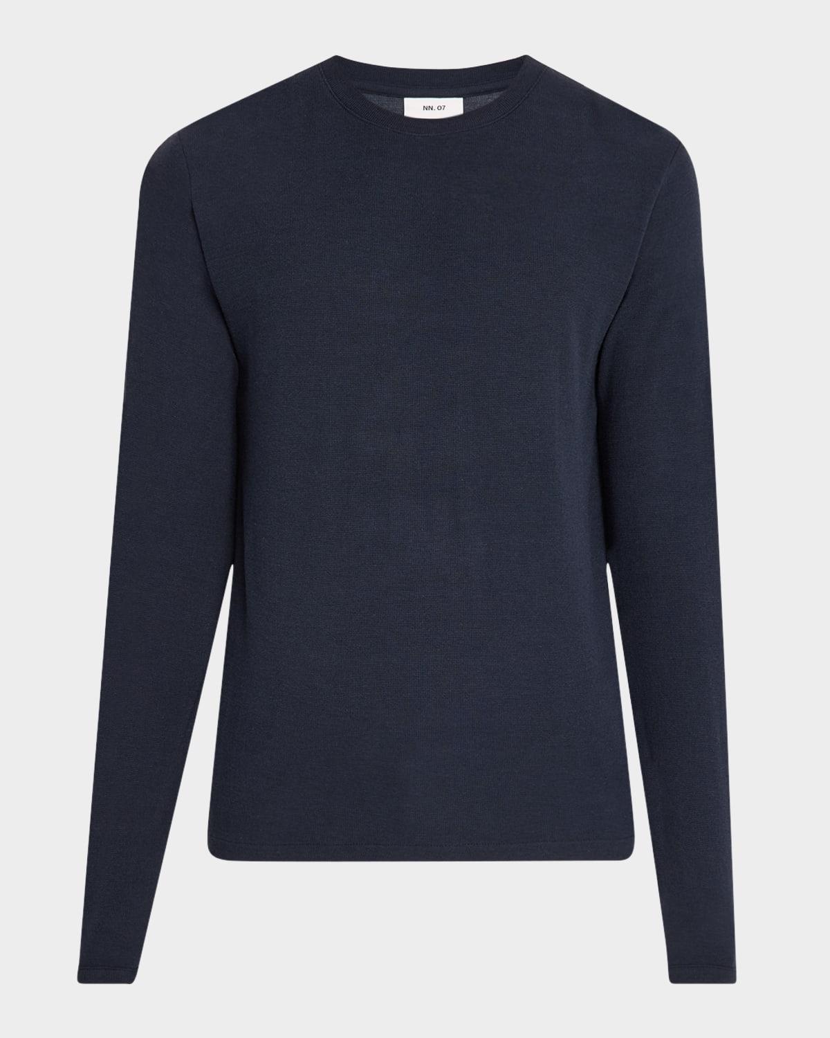 Men's Wool Quarter-Zip Polo Sweater Product Image