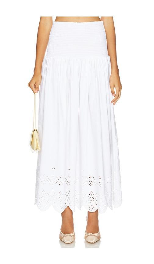 The Zaria Skirt Solid & Striped Product Image
