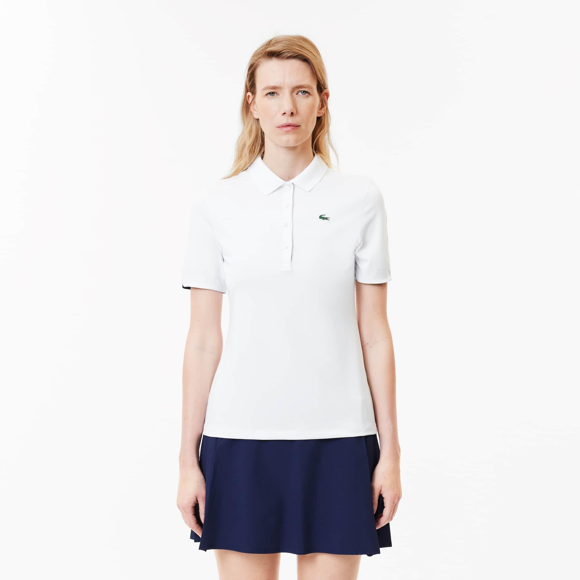 Women's Slim Fit UV Protect Stretch Golf Polo Product Image