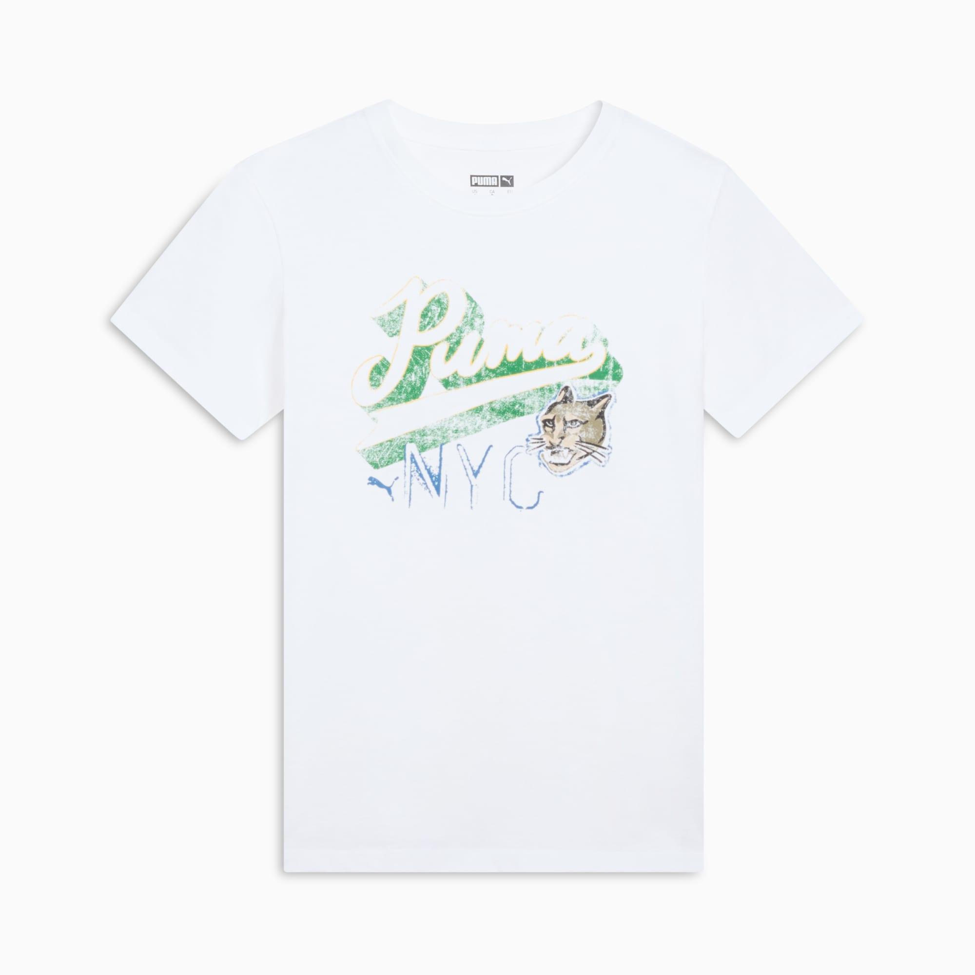 PUMA GRAPHICS NYC Remix Women's T-Shirt Product Image
