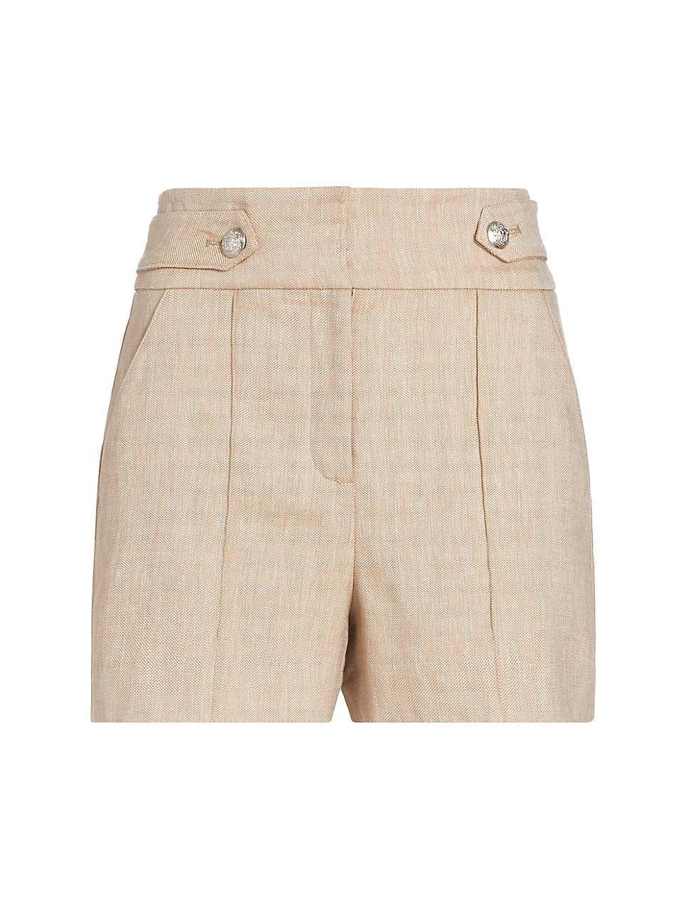 Veronica Beard Runo High Rise Shorts Product Image