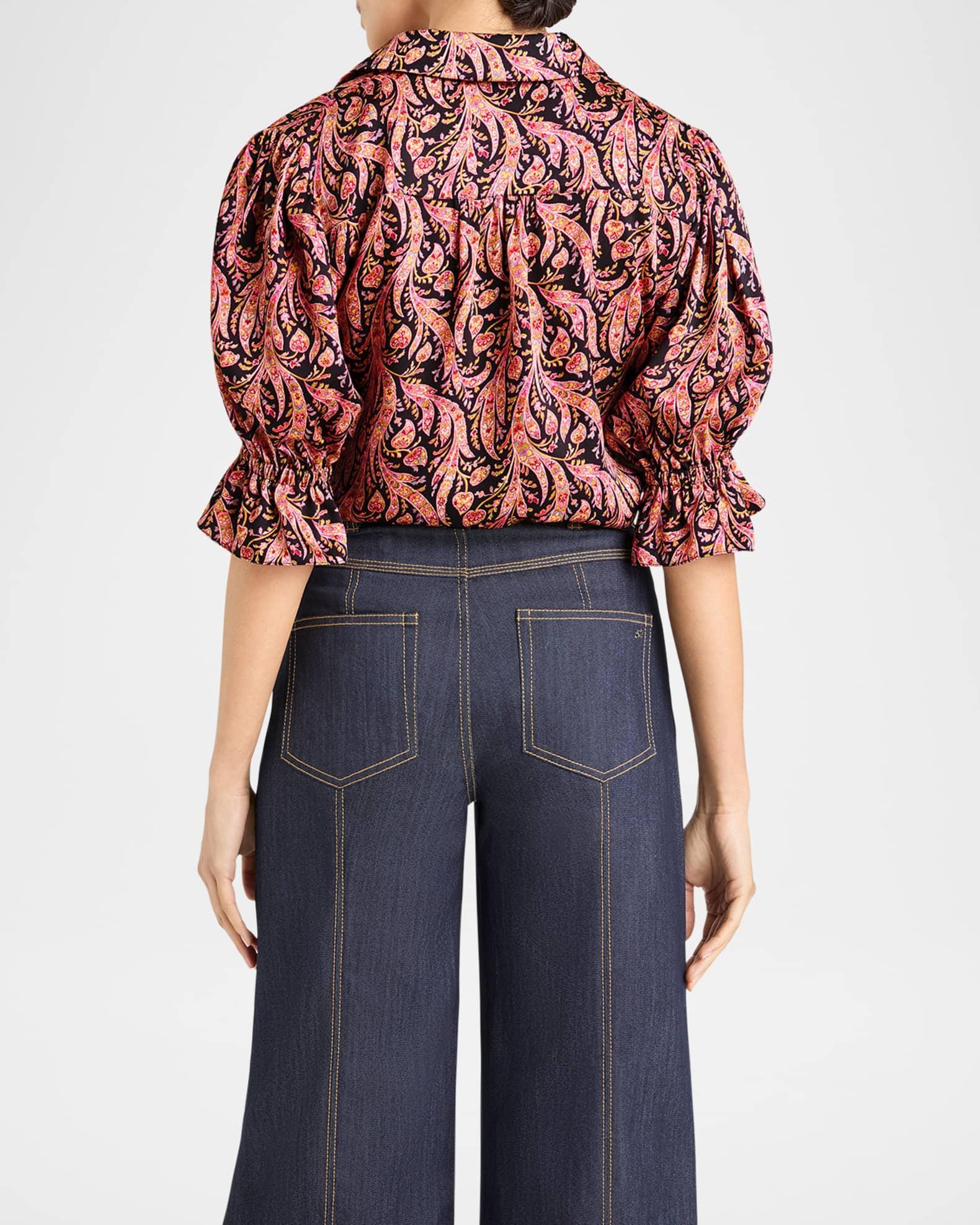 Fiona Charming Paisley Blouse Product Image
