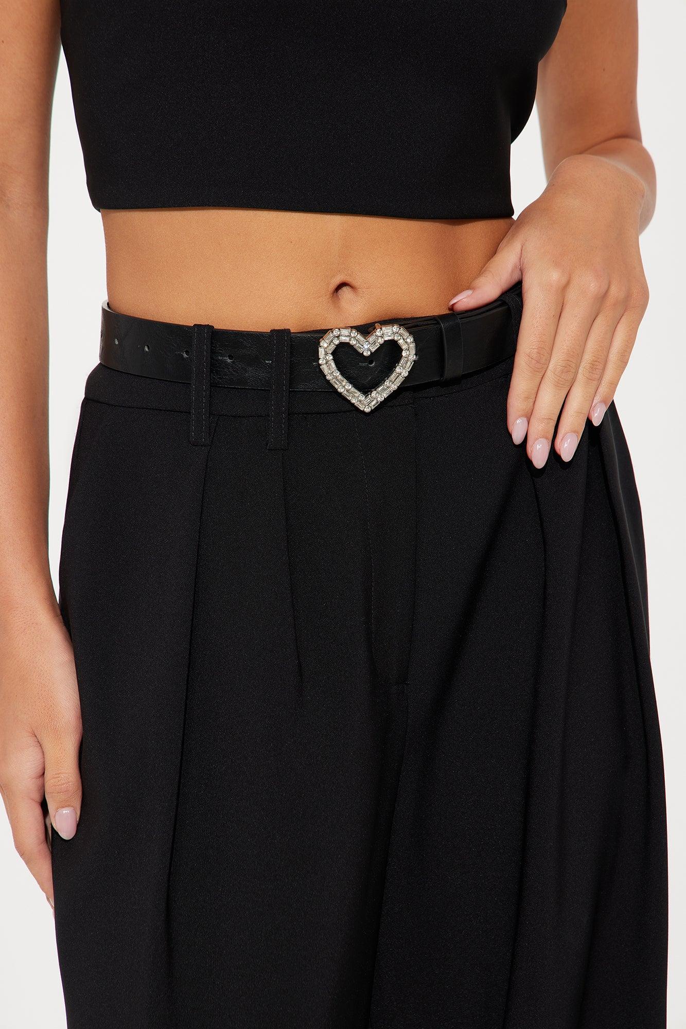 My Shining Love Belt - Black Product Image