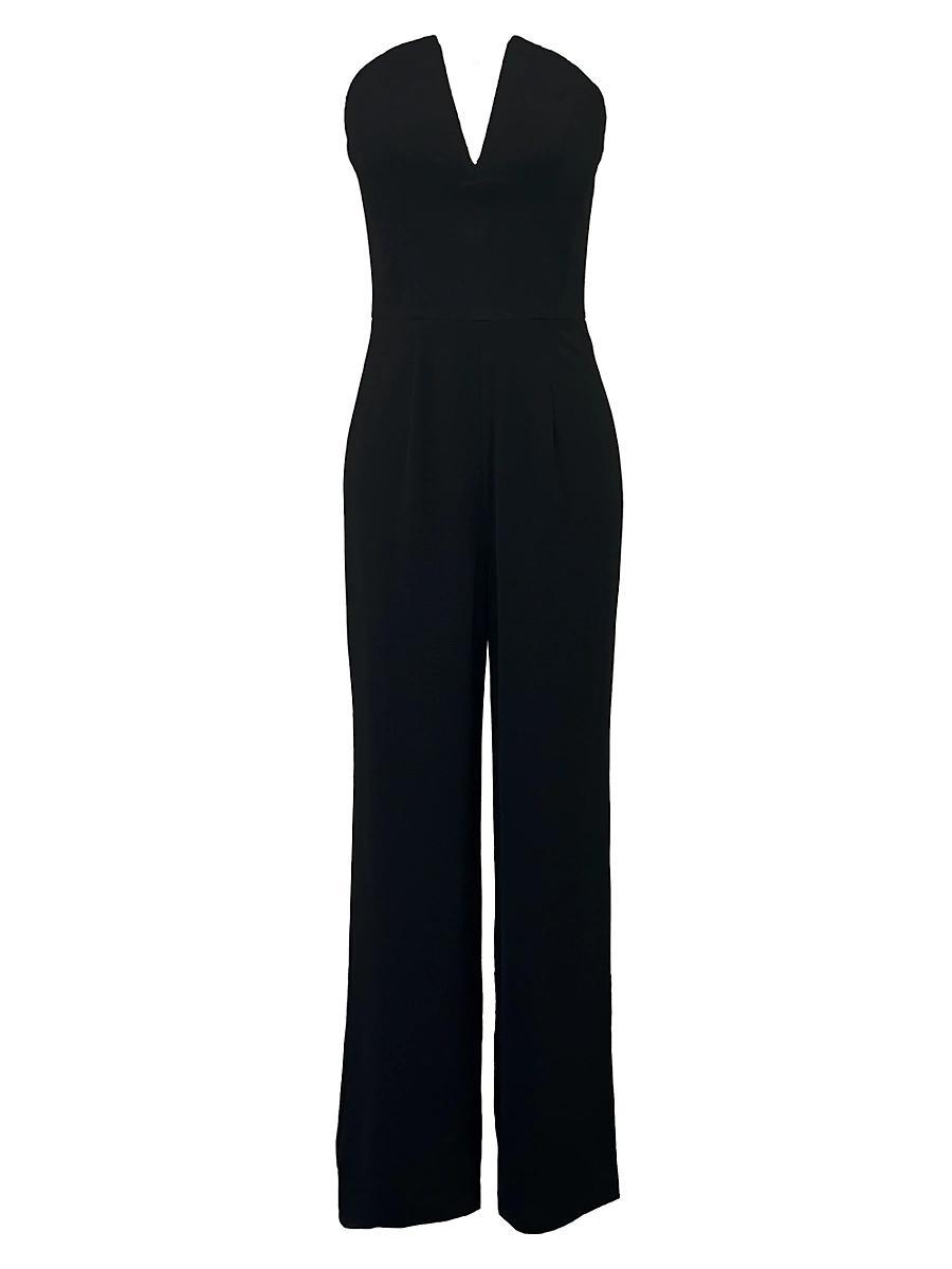 Dress the Population Fernanda Strapless Wide Leg Jumpsuit Product Image