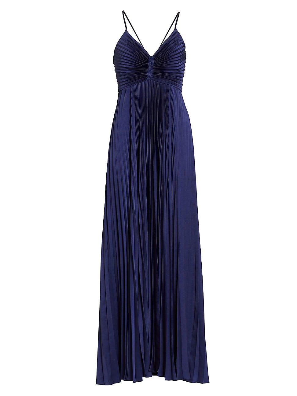 A. l.c. Aries Pleated Open Back Dress Product Image