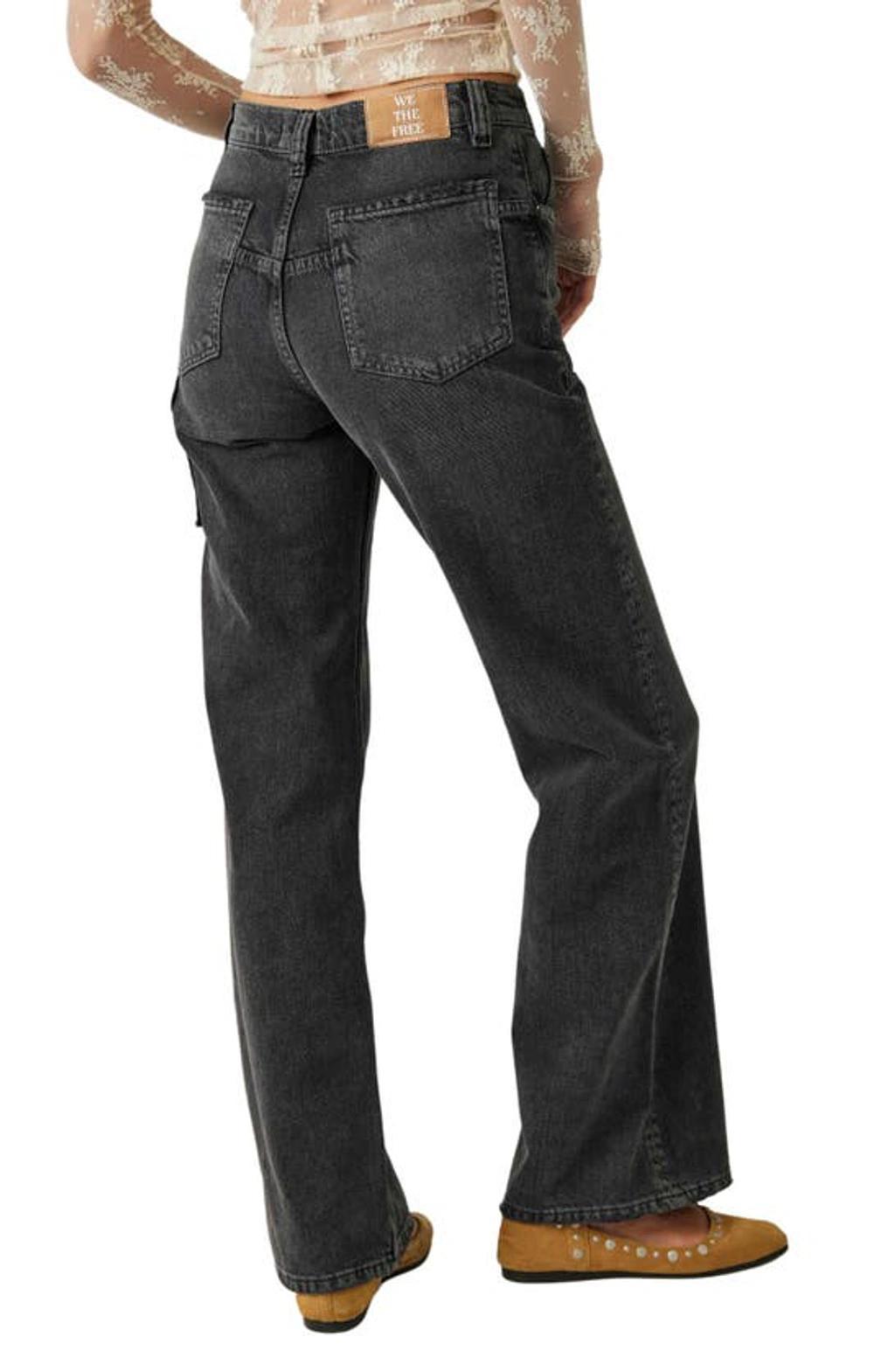 Tinsley Baggy High Rise Jeans In Black Product Image
