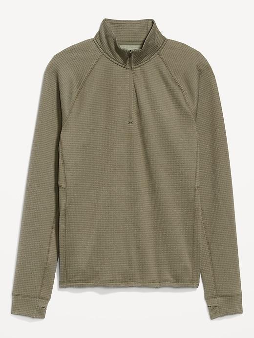 Go-Dry Cool Waffle Quarter Zip Product Image