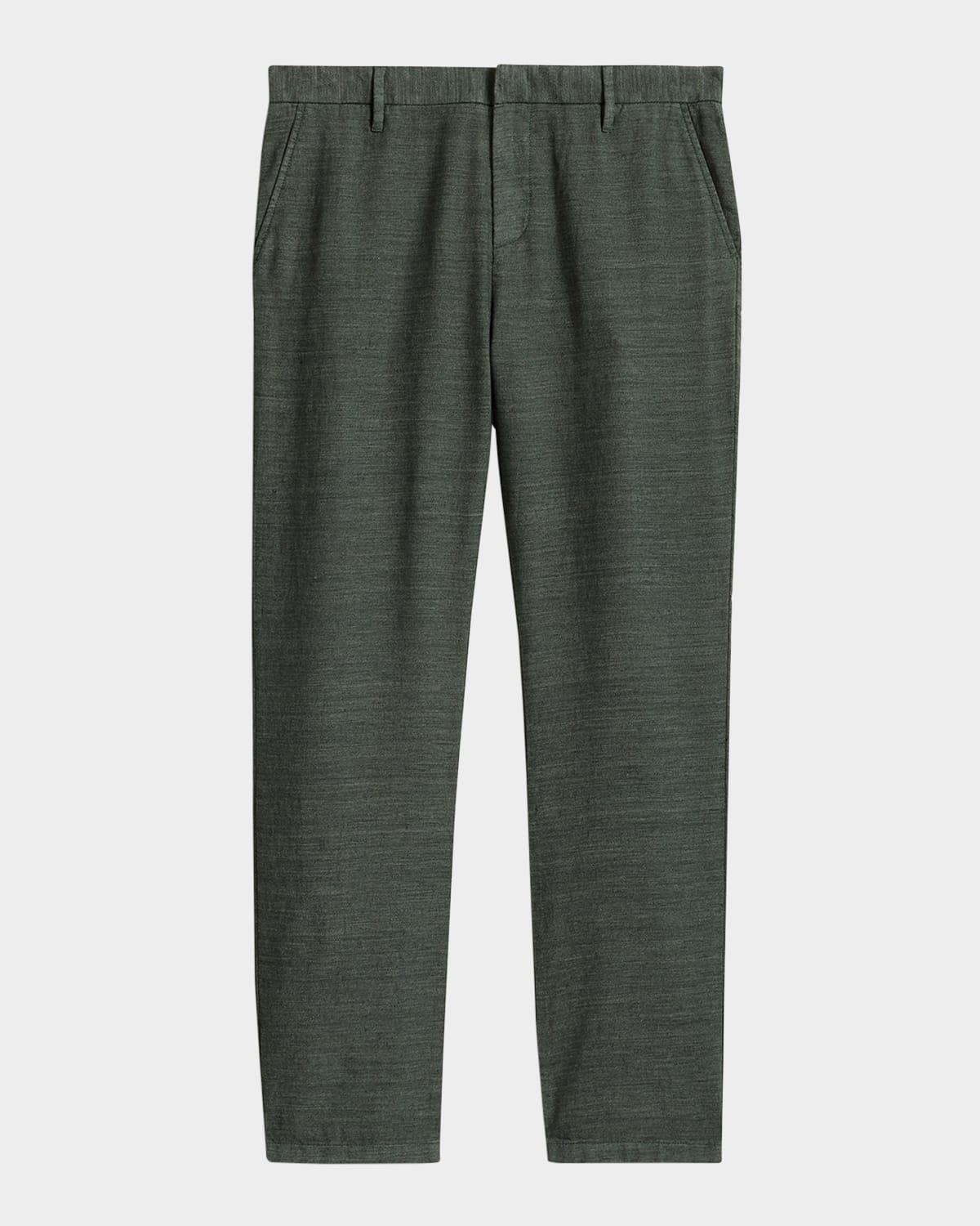 Mens Flint Linen-Blend Flare Pants Product Image