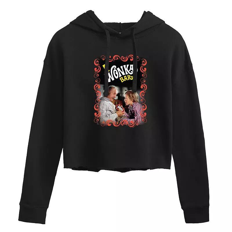 Juniors Ghostbusters I Aint Afraid Cropped Hoodie, Girls Product Image