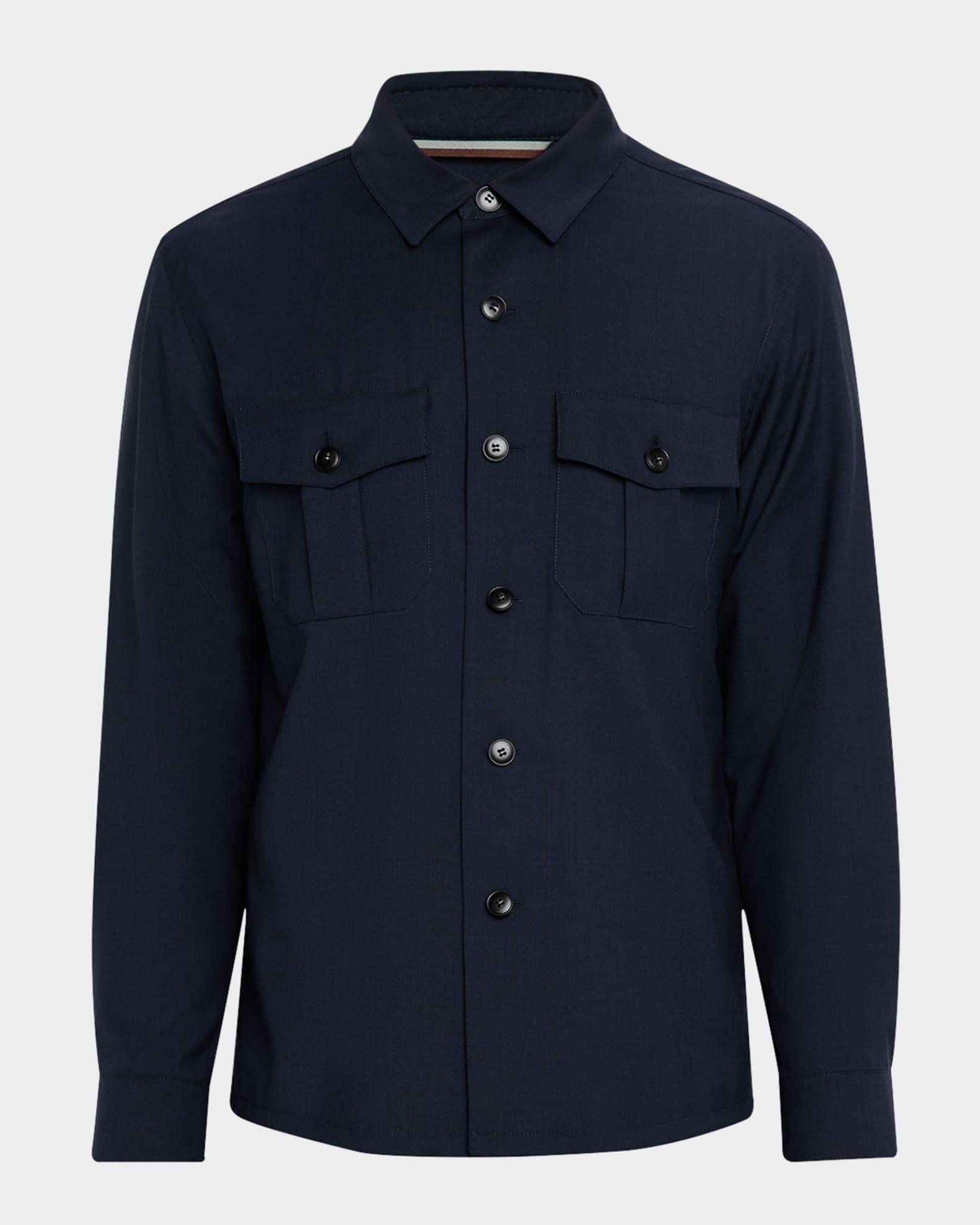 Men's Wool Overshirt Product Image